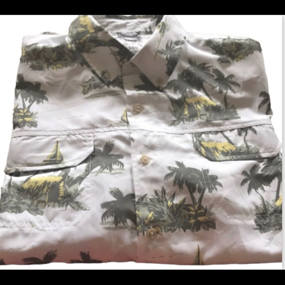 Chaos Sizelarge Short Sleeved Button Up Shirt New… - image 1